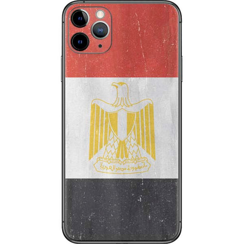 Egypt Flag Distressed iPhone 11 Pro Max Skin